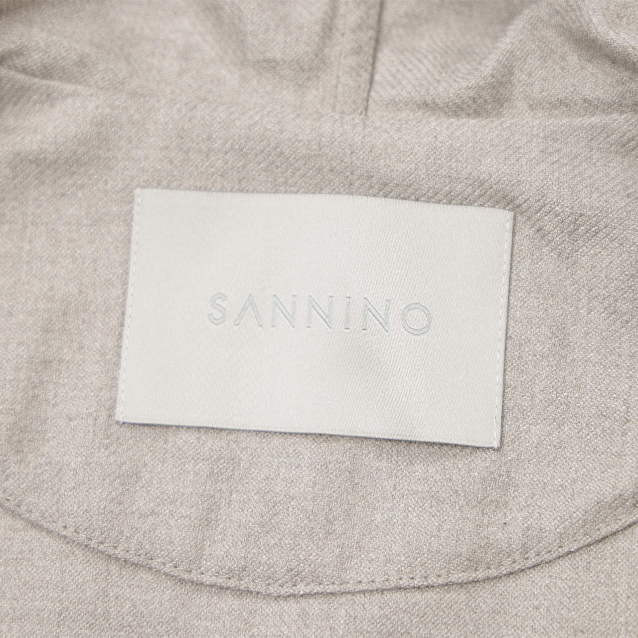 SANNINO サンニーノ パーカー フーデッド ダブルジップ コットン