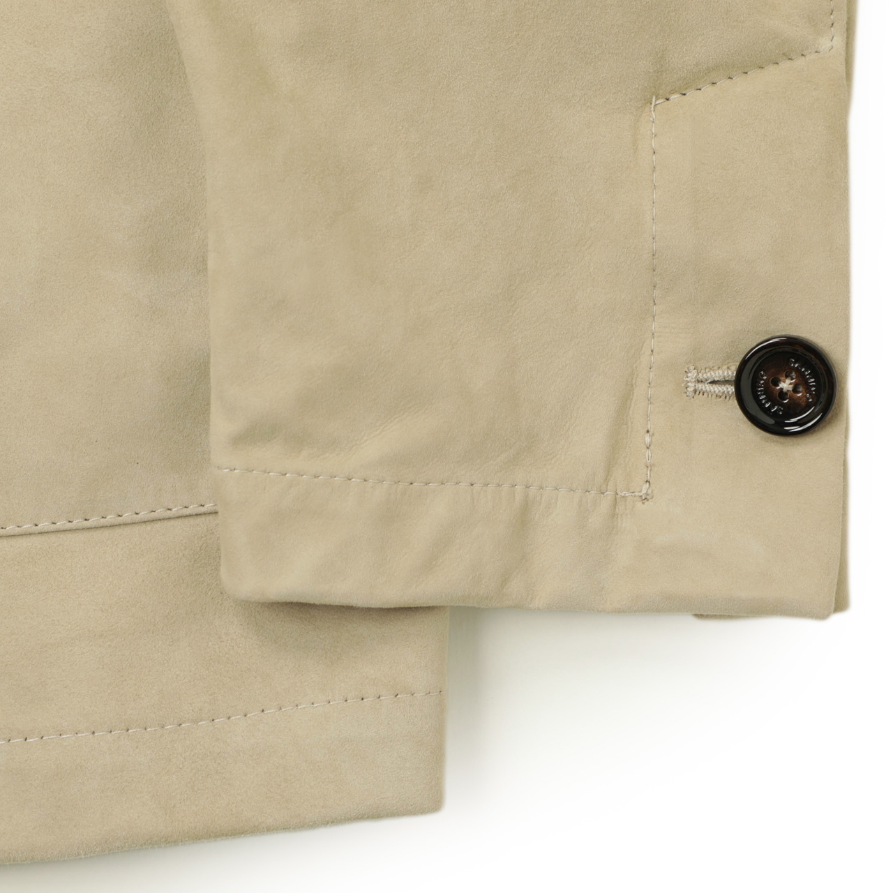 SANNINO サンニーノ ジャケット M65 レザー スエード 撥水 ミリタリー