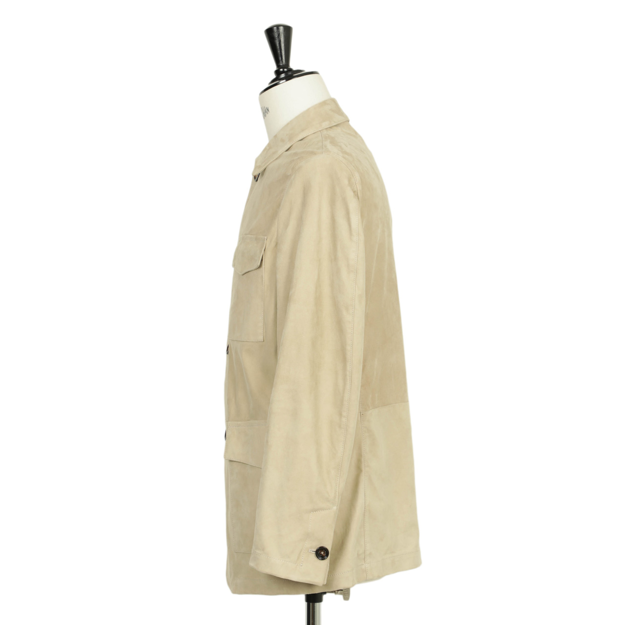 SANNINO サンニーノ ジャケット M65 レザー スエード 撥水 ミリタリー