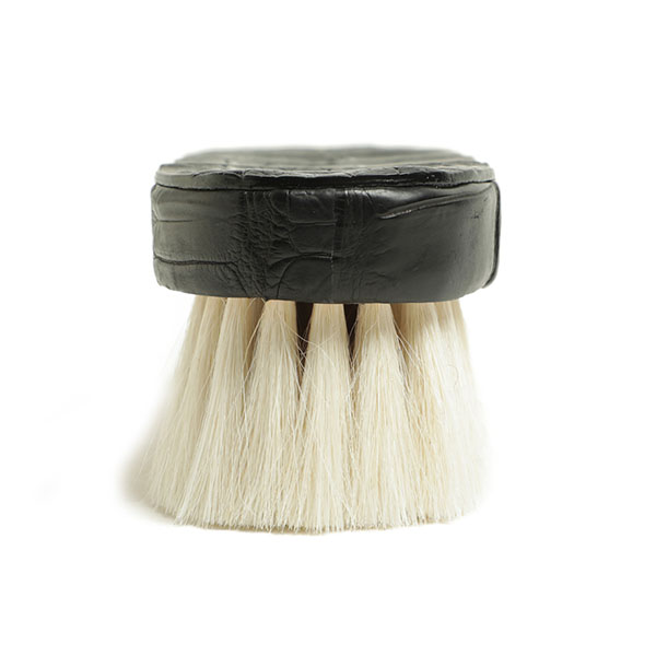 THE SOLE ザソール 洋服ブラシ レザー クロコダイル 山羊毛 TSB-CR