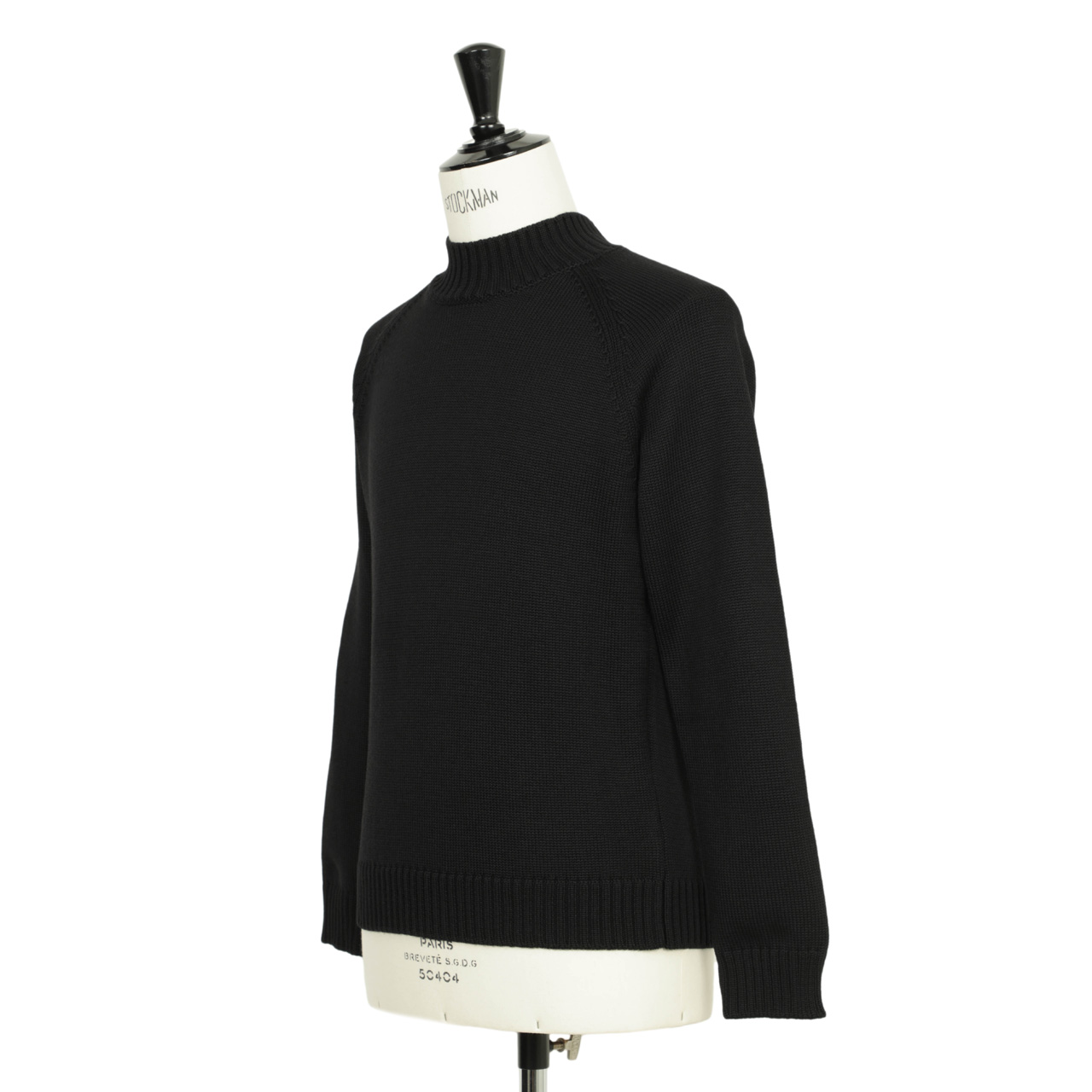 ザノーネ ZANONE モックネックニット 黒 ZANONE（ザノーネ）の「ZANONE