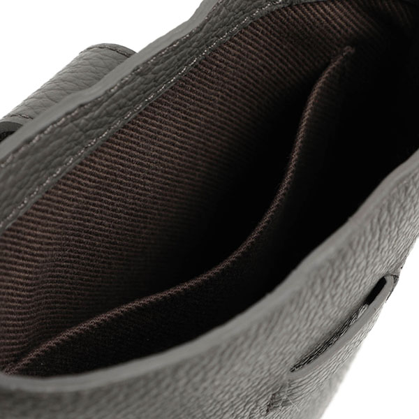 美品 CHAMBORD SELLIER LUSSET ショルダーバッグ グレー CHAMBORD SELLIER シャンボールセリエ バッグ トート レザー