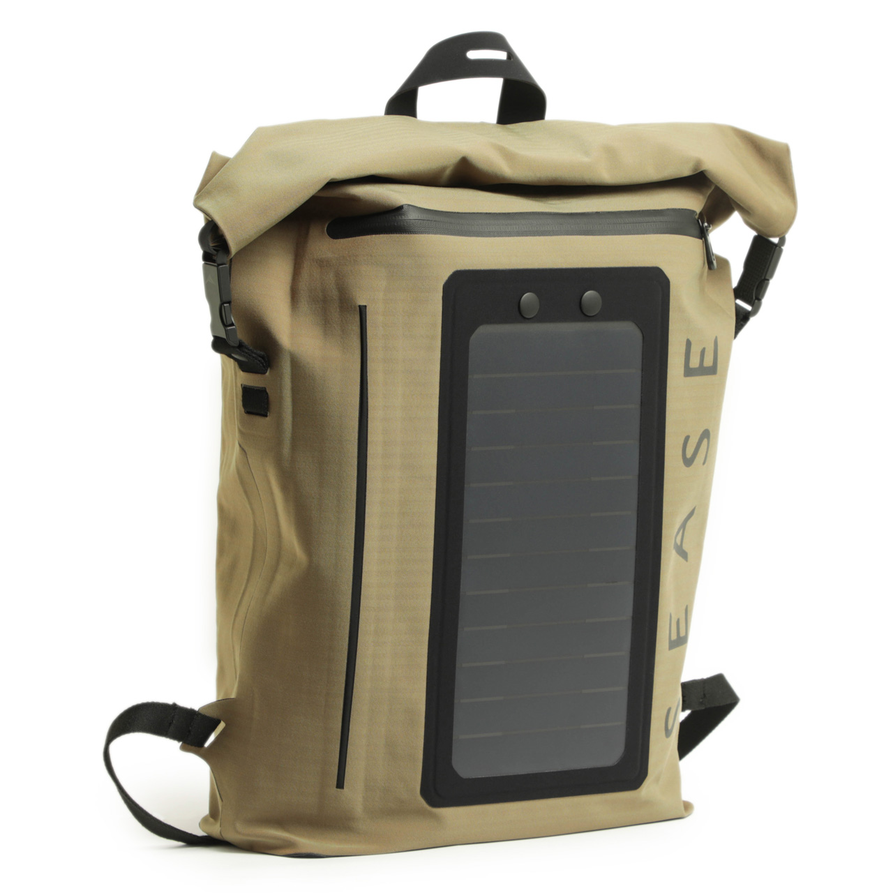 イタリアSEASE 大陽光発電 ソーラーチャージャー ミッションバックパック SEASE シーズ リュック バックパック ミッション LED ナイロン