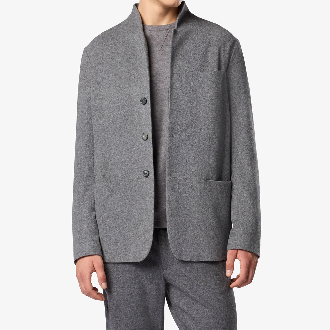 SEASE シーズ ウールカシミヤ 3B シングルジャケット ブレザー Ellen