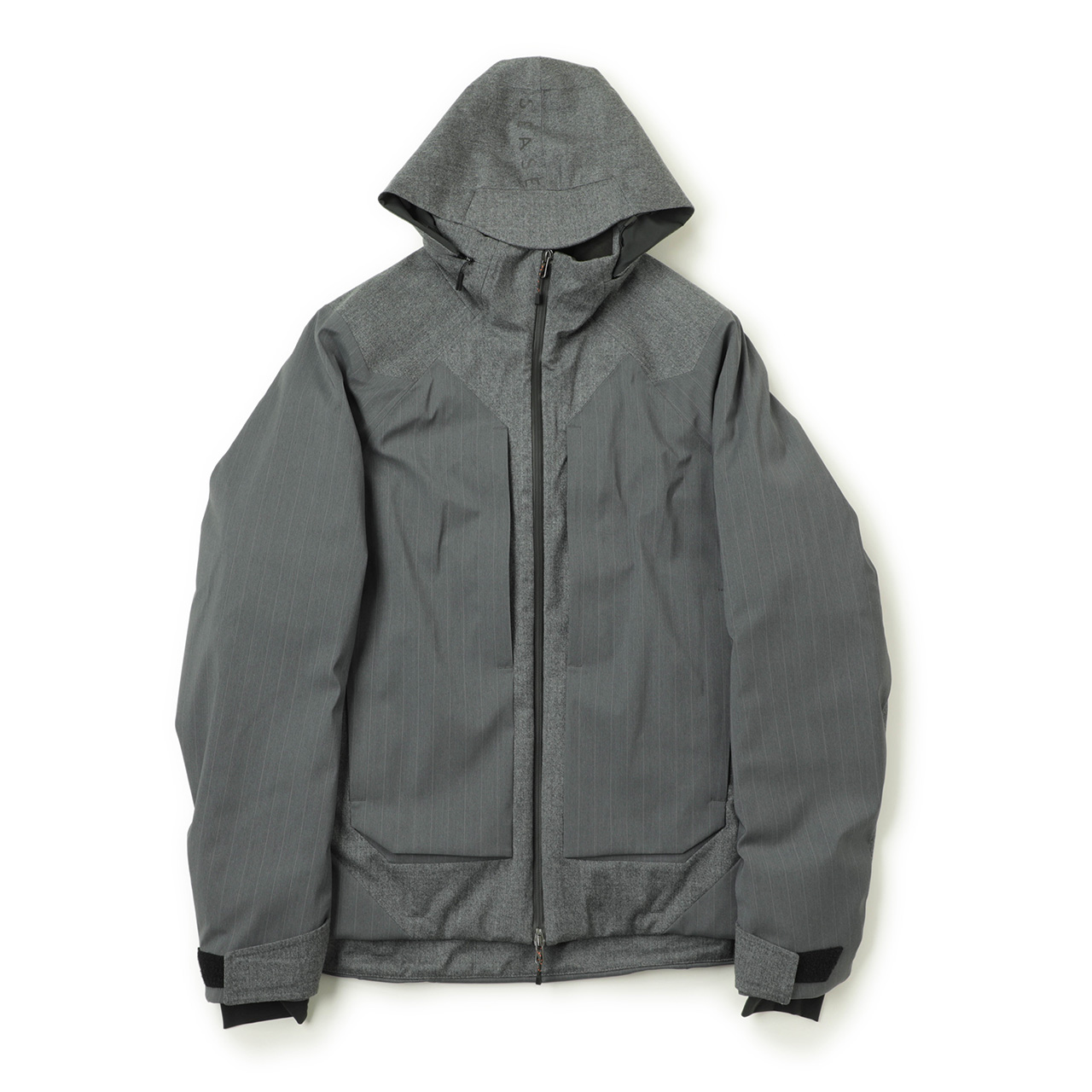 SEASE（シーズ）　ブルゾン SEASE シーズ ダウン ジャケット フード フーデッド 収納可能 ウール