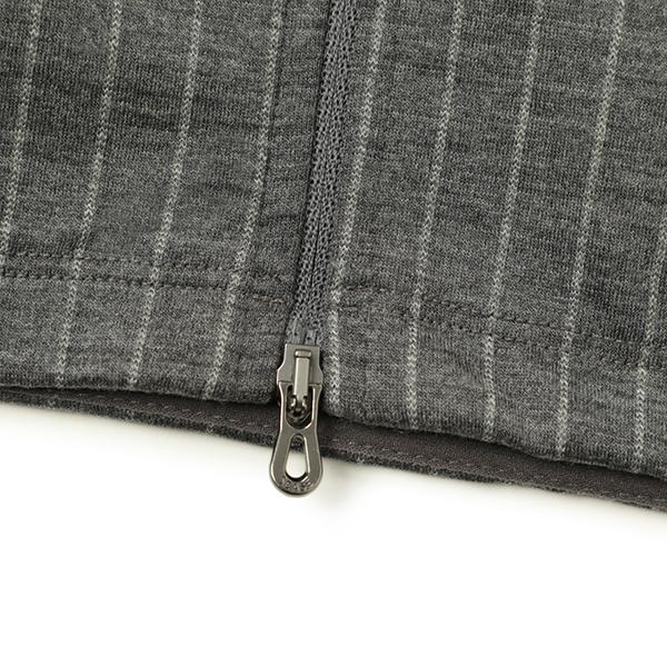 SEASE シーズ パーカー ジップアップ ウール ナイロン