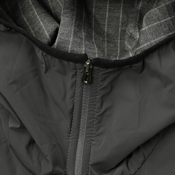 SEASE シーズ パーカー ジップアップ ウール ナイロン ストレッチ