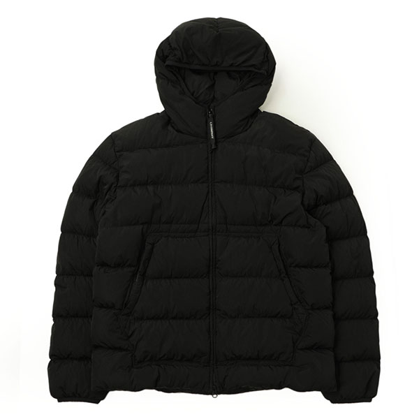 C.P.COMPANY シーピーカンパニー ダウン ジャケット ダブルジップ ゴーグル CPCOMPANY 17CMOW079A BLACK/ブラック｜ C.P.COMPANY｜菅原靴店