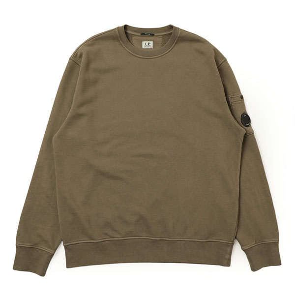 C.P.COMPANY シーピーカンパニー スウェット レンズ CPCOMPANY 17CMSS060A WALNUT/ブラウングレー｜ C.P.COMPANY｜菅原靴店