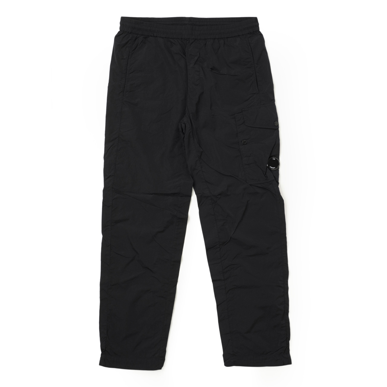 FLATT NYLON PANTS BLACK - C.P.COMPANY (シーピー カンパニー