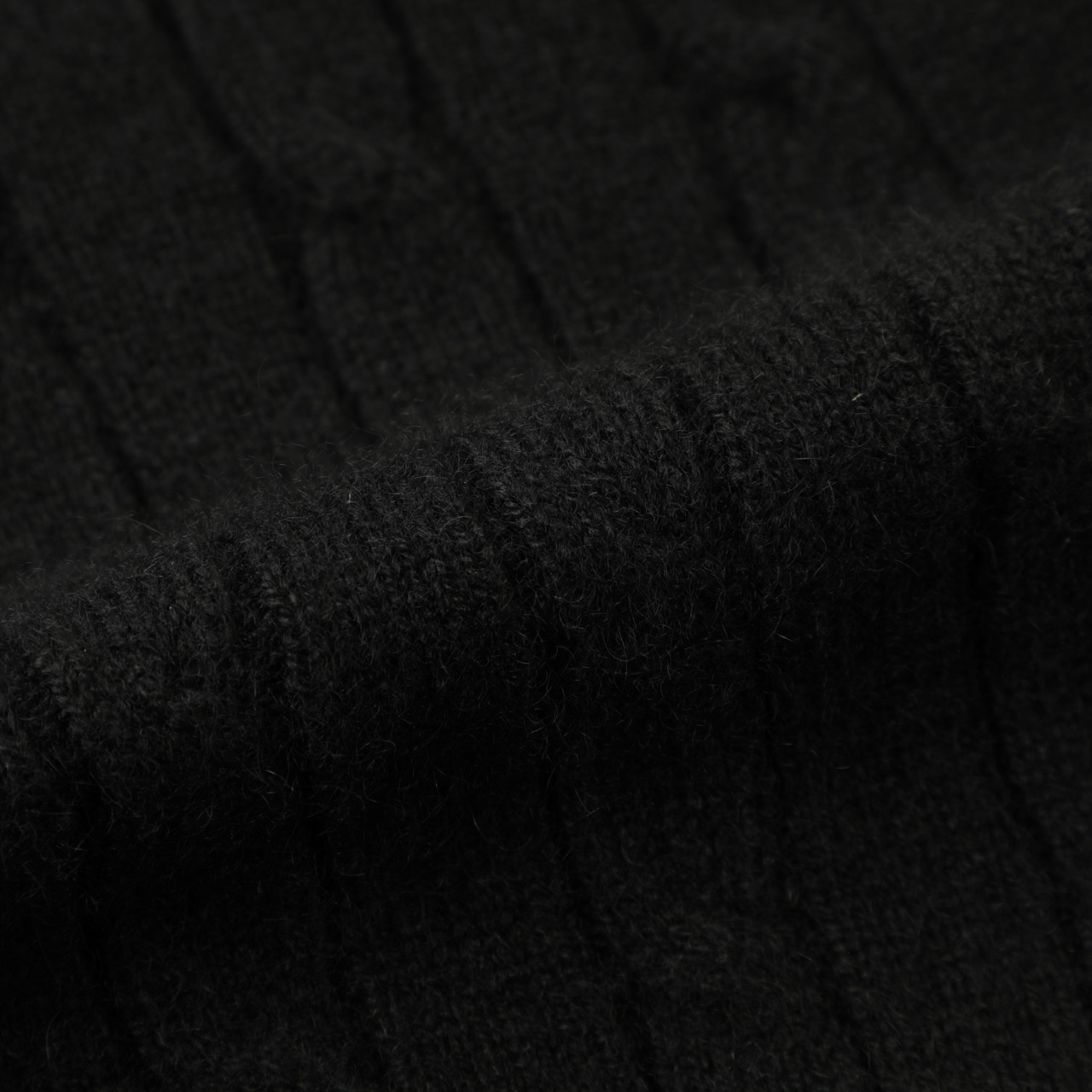 gim ジム ニット チルデン ハイゲージ Vネック カシミヤ ケーブル