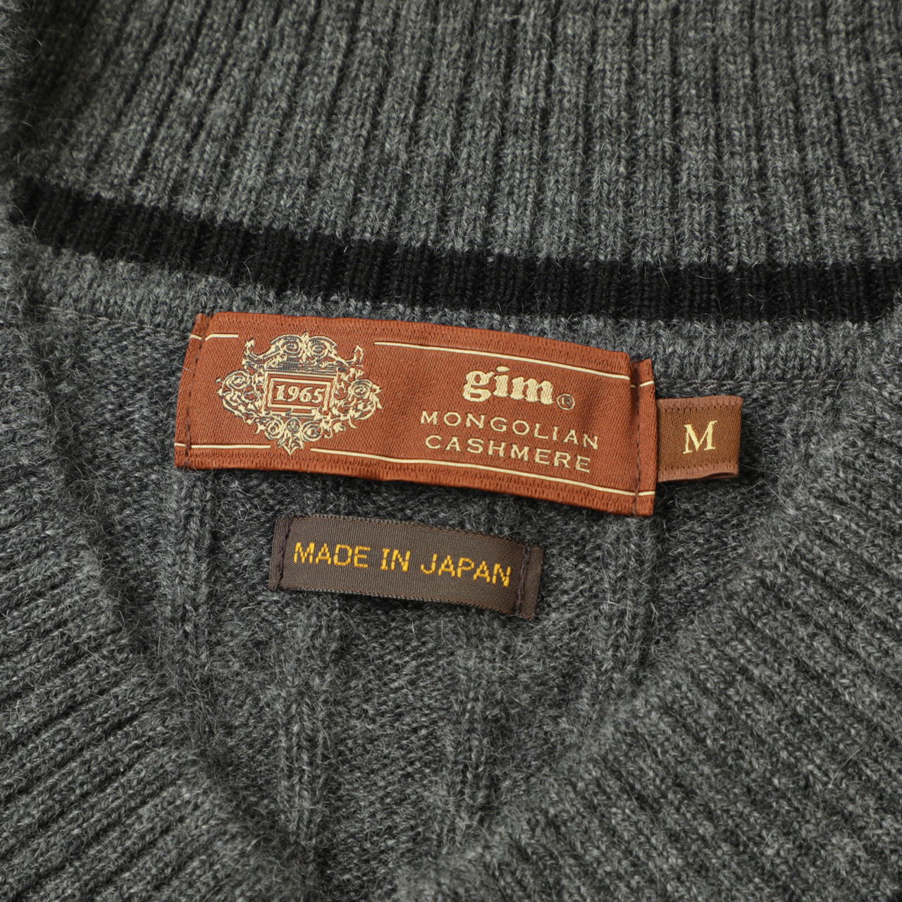 22年秋冬 gim モンゴル産カシミヤ100% チルデン ケーブルニット 日本製