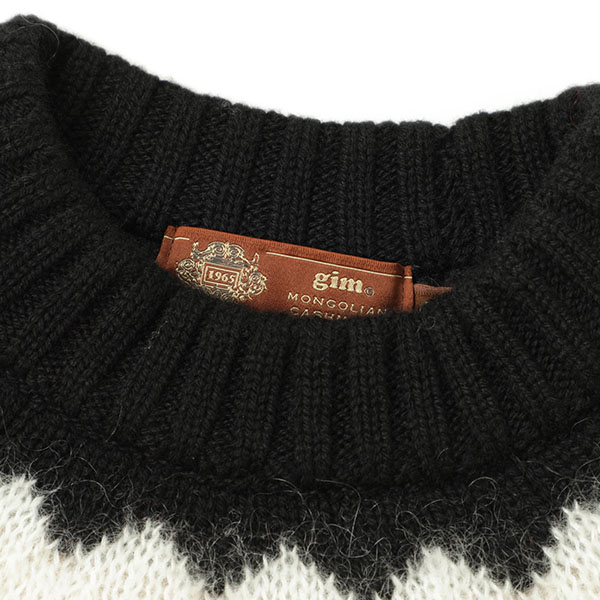 菅原靴店別注アイテム】 gim ジム ニット ミドルゲージ カシミヤ