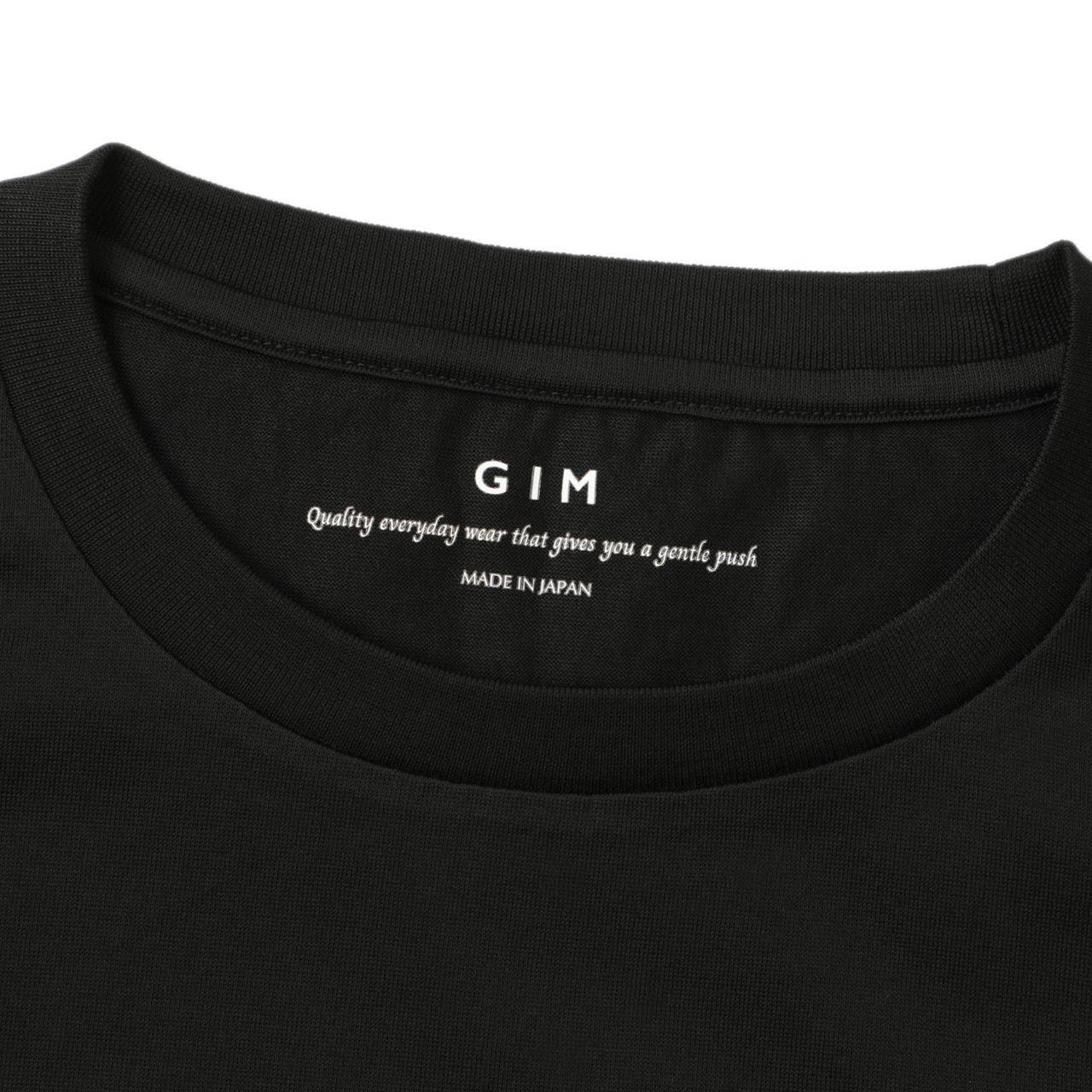 gim ジム カットソー Tシャツ クルーネック コットン シーアイランド