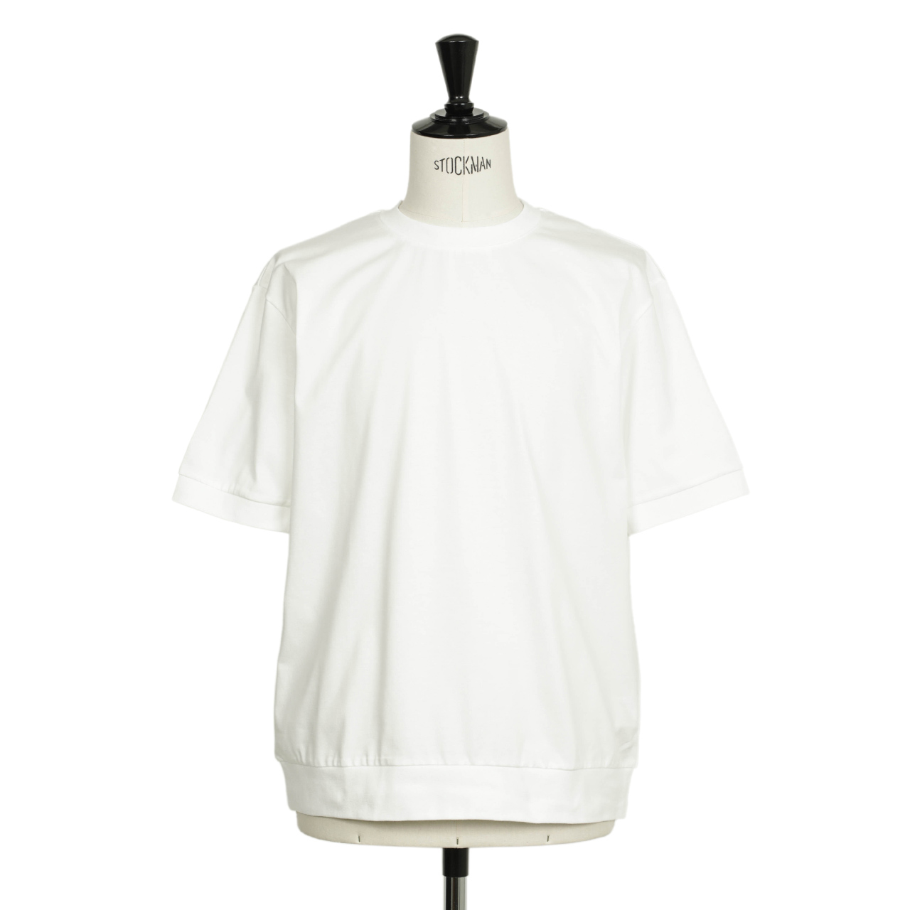 gim ジム カットソー Tシャツ クルーネック 切り替え コットン
