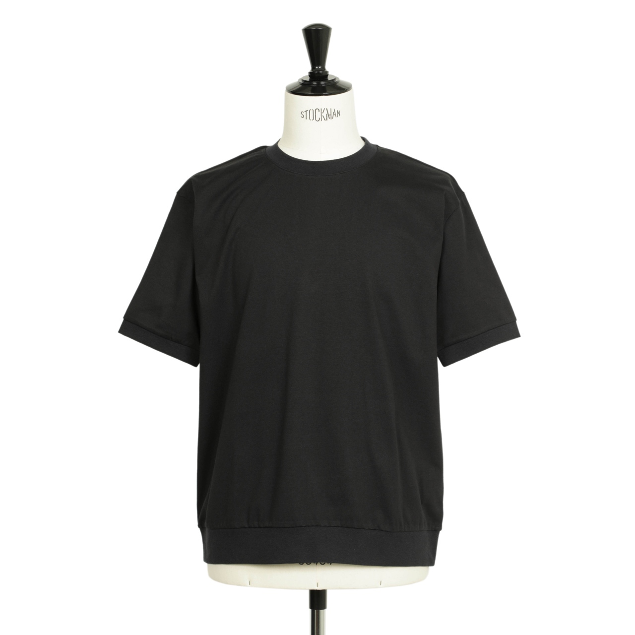 gim ジム カットソー Tシャツ クルーネック 切り替え コットン