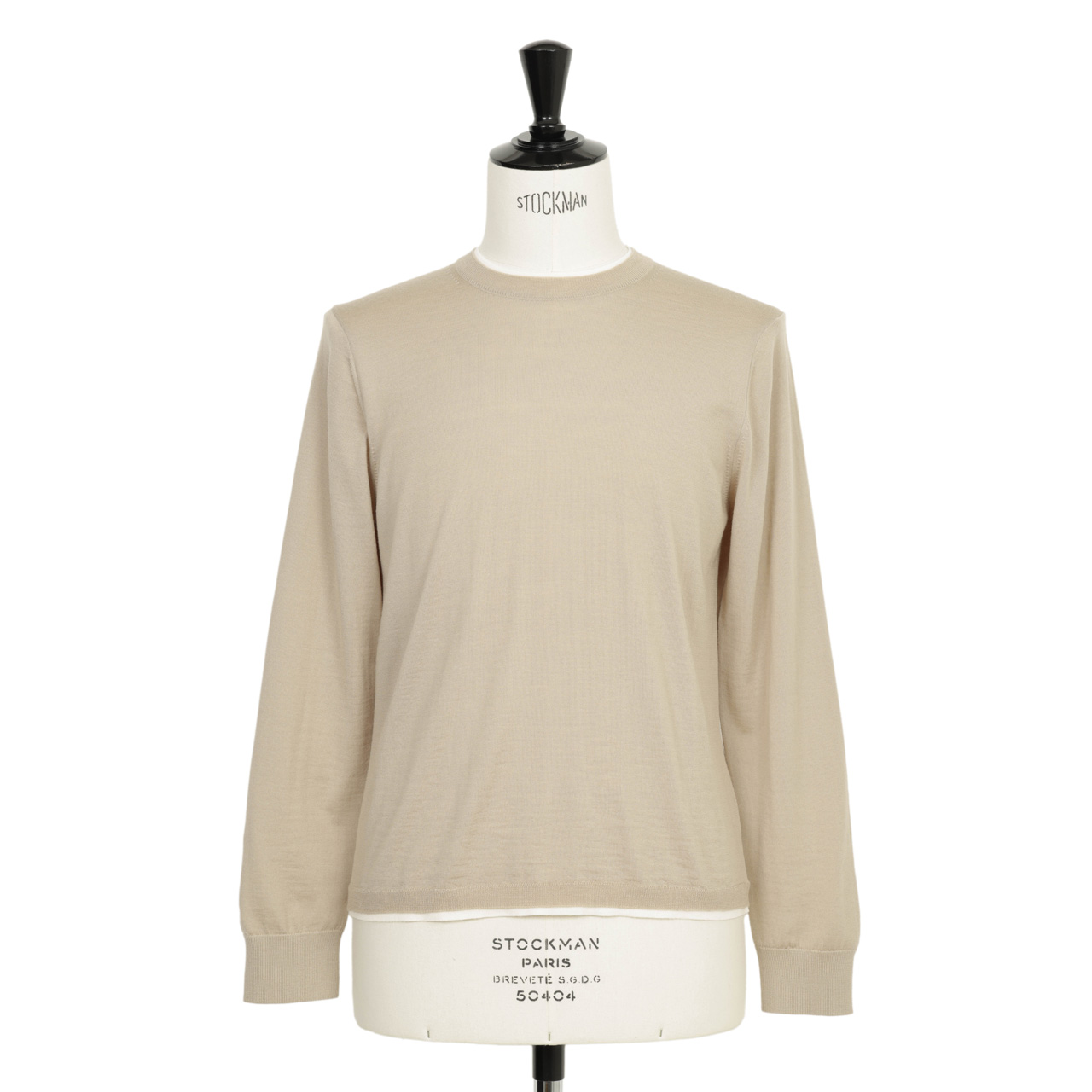 別注】gim ジム ニット ハイゲージ クルーネック ウルトラスーパー