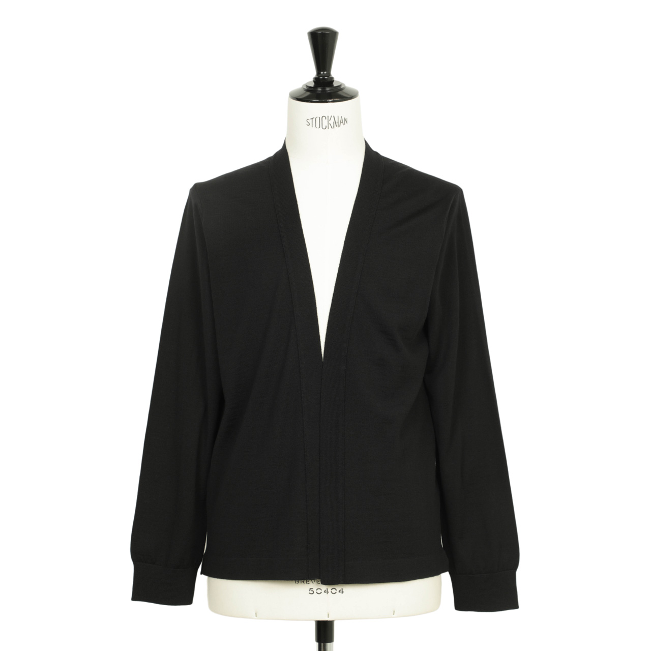 GIM ジム ニット カーディガン ハイゲージ Vネック ウール SUPER 140's