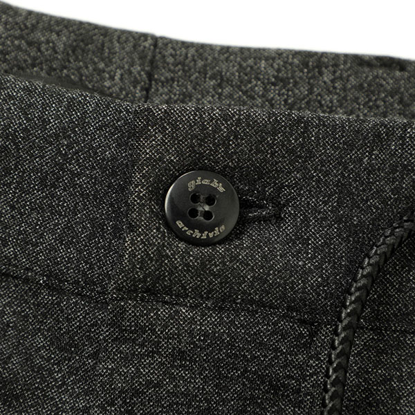 giabsarchivio　マサッチョ　オリーブ　46 永久クリース giabsarchivio ジャブスアルキヴィオ MASACCIO GOLD マサッチョ