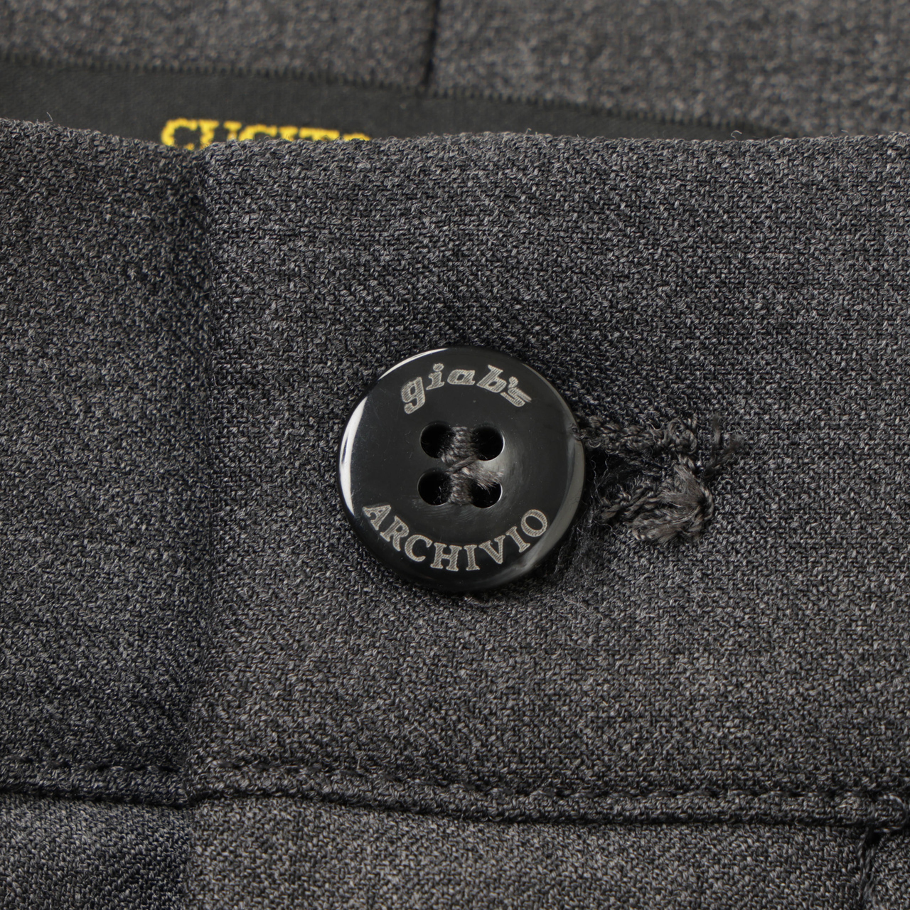 【専用ハンガー付】giabsarchivio マサッチョ　グレー スラックス giab's ARCHIVIO（ジャブス アルキヴィオ） スラックス MASACCIO M1