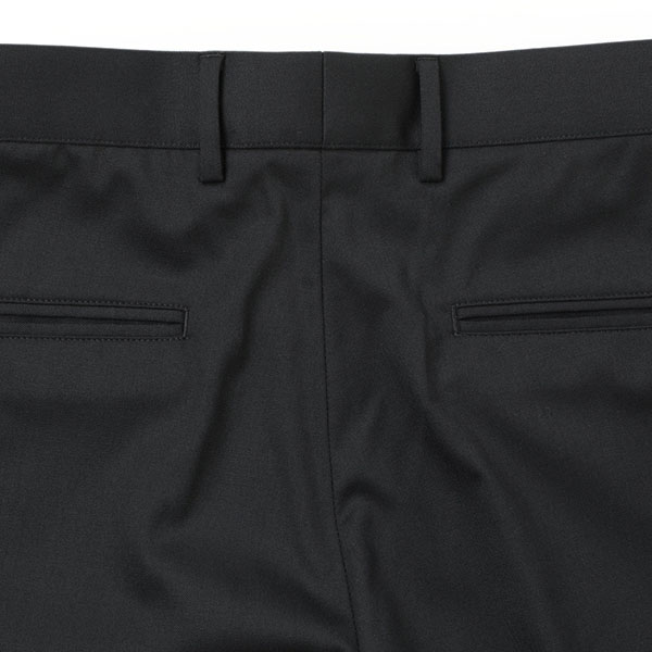 ジャブスアルキヴィオ ストレッチ BRUNELLESCHI 永久クリース 黒 giabsarchivio ジャブスアルキヴィオ MASACCIO GOLD マサッチョ