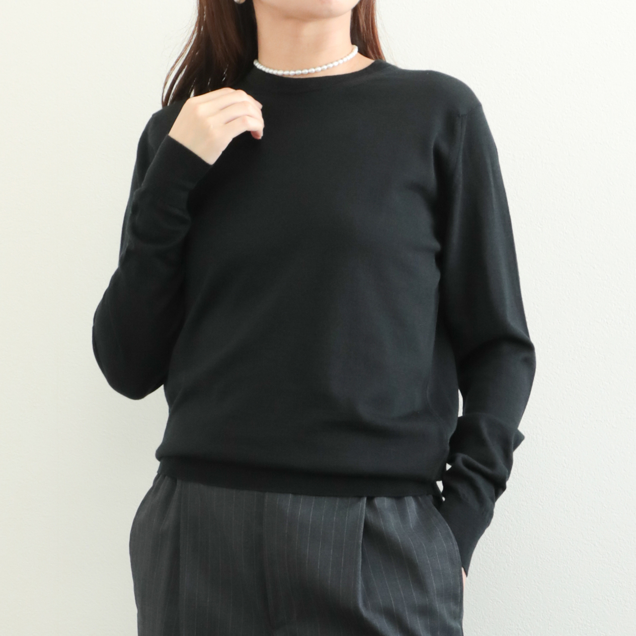 美品　ジョンスメドレー　近年モデル　ハイゲージ　メリノウール　ニット　セーター 楽天市場】ジョンスメドレー JOHN SMEDLEY ニットセーター