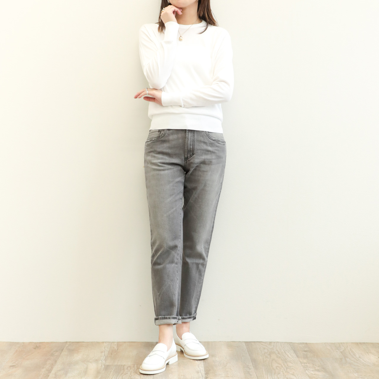 JOHN SMEDLEY ジョンスメドレー レディース ニット ハイゲージ