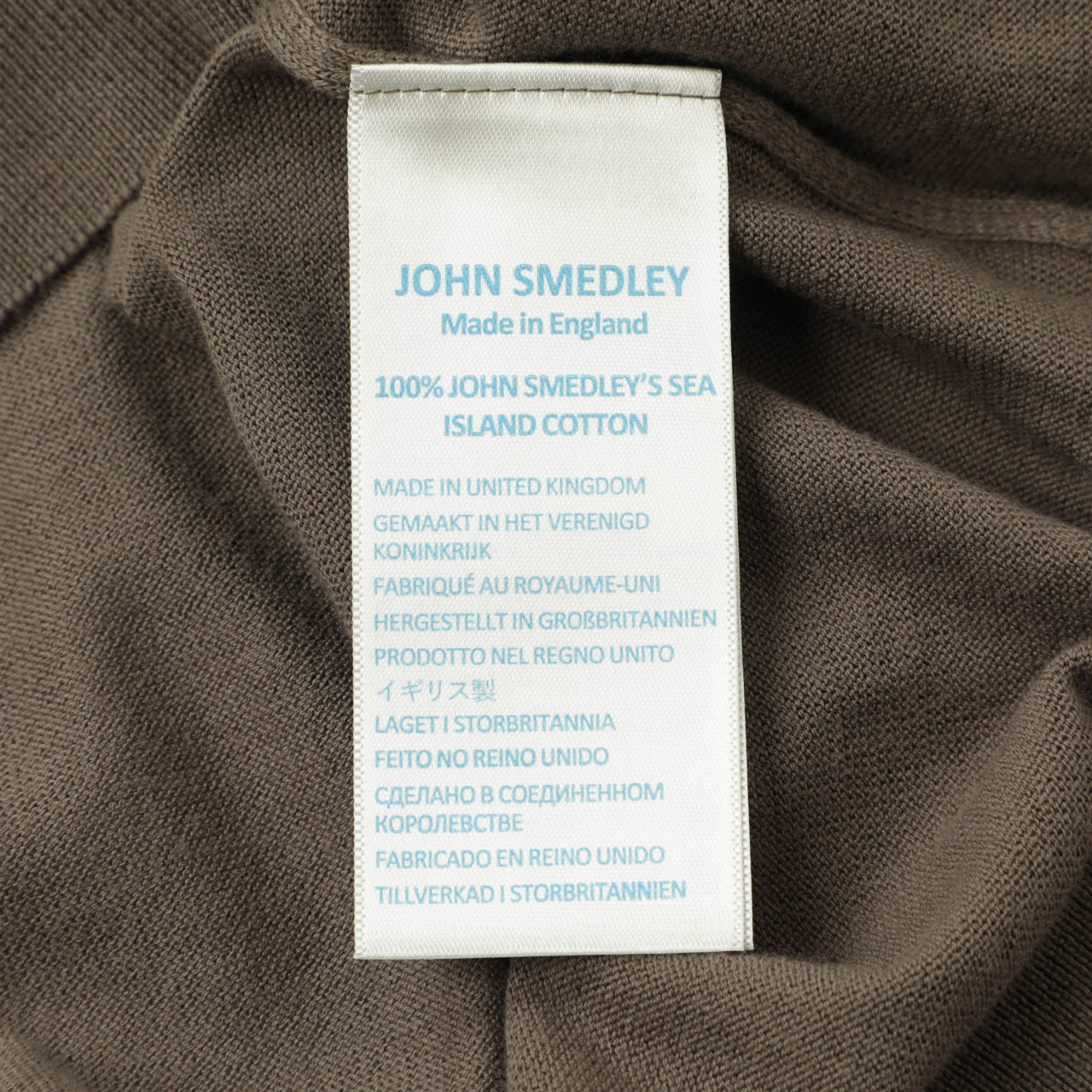 【未使用】ジョンスメドレー ハイゲージ コットンニット ミントグリーン JOHN SMEDLEY ジョンスメドレー レディース ニット ハイゲージ