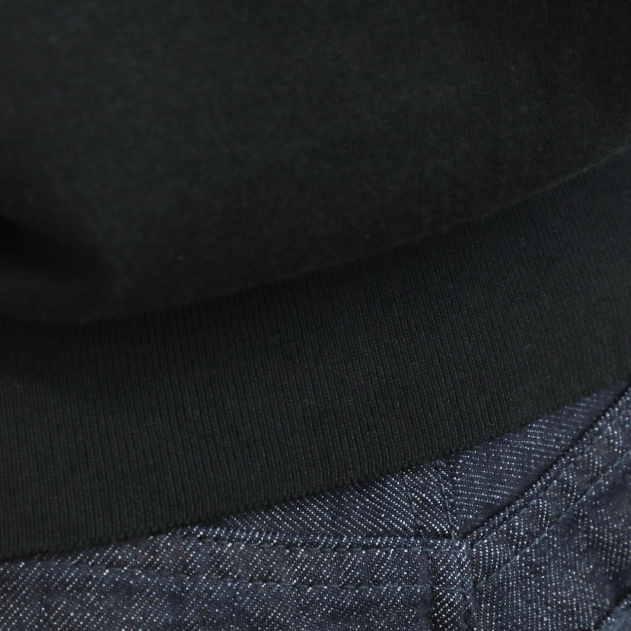 【美品】ジョンスメドレー コットン ハイゲージニット ブラック Sサイズ 6.jpg