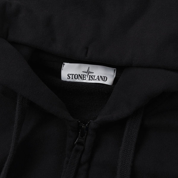 STONE ISLAND ストーンアイランド スウェット パーカー 691560220 ブラック｜STONE ISLAND｜菅原靴店