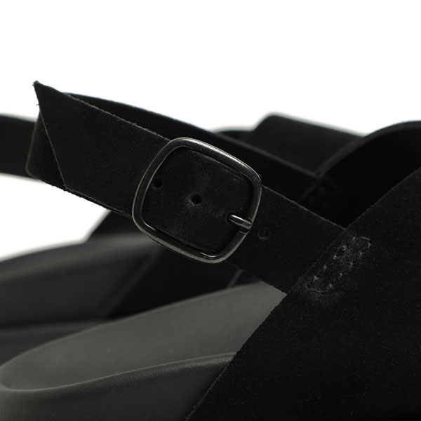 Pernoi ペルノイ メンズ サンダル ストラップ クロス バック スエード