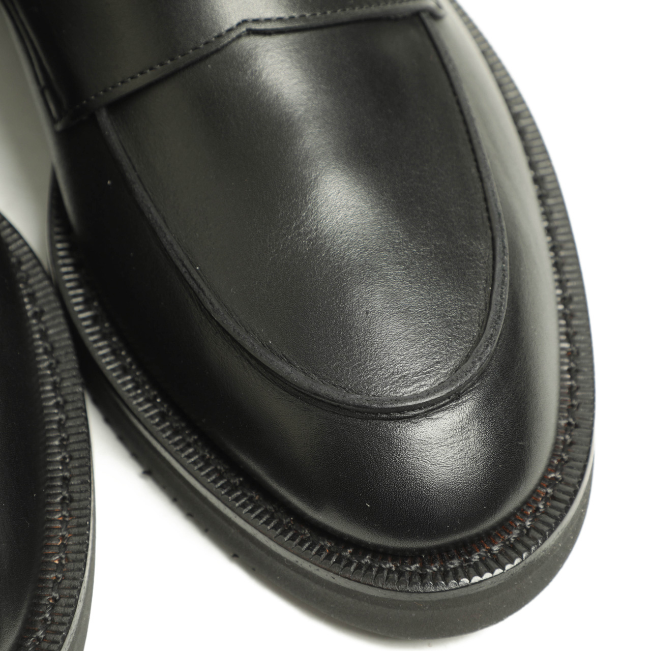 WH 干場義雅　黒　撥水スエード ローファー 撥水仕様 新素材登場！】WH ダブルエイチ ヒロシツボウチ×干場義雅