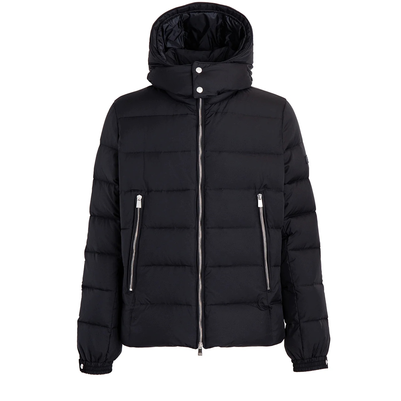 数回使用 23aw M タトラス エンリ ダウンジャケット 黒 フード ナイロン 数回使用 23aw M タトラス エンリ ダウンジャケット 黒 フード