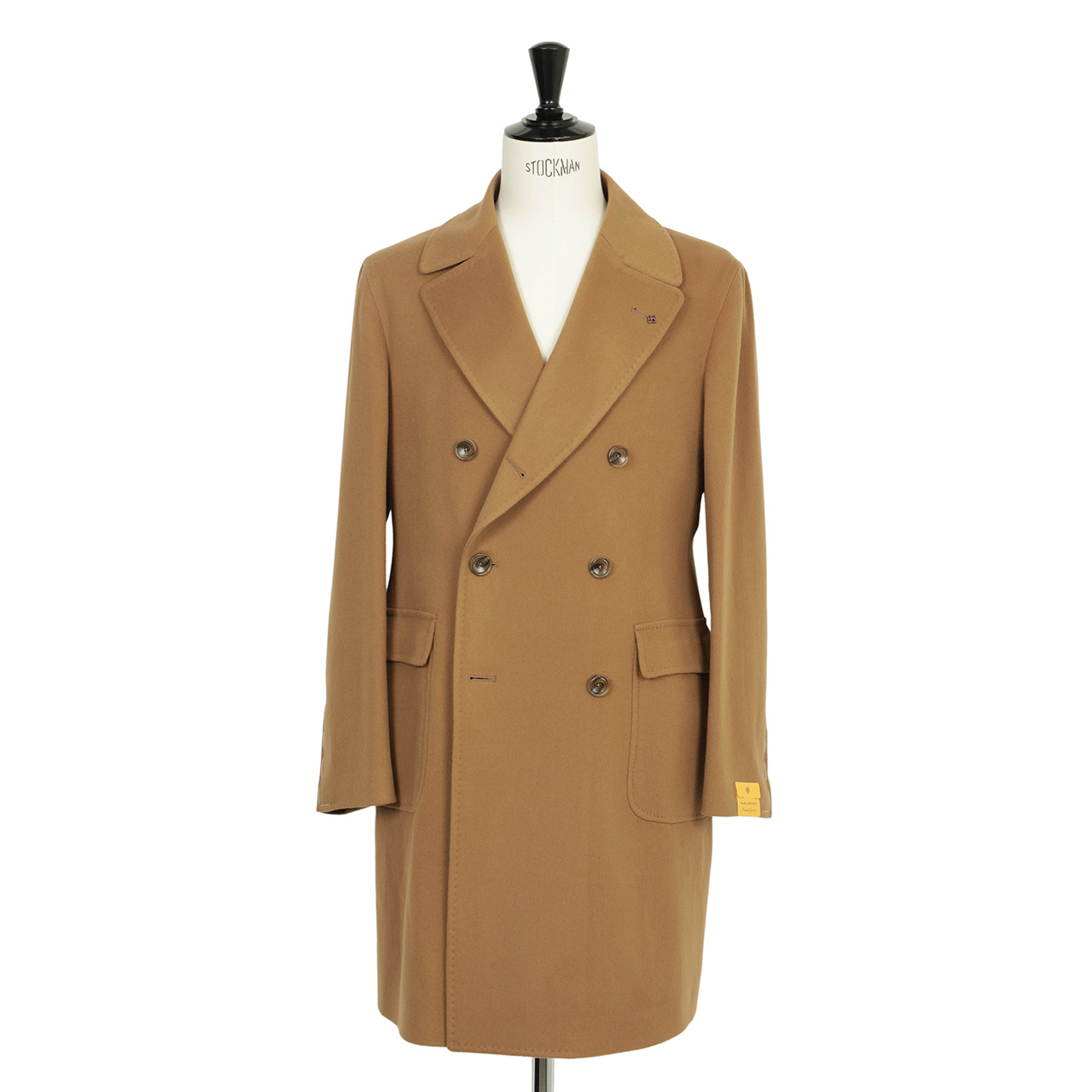 【新品同様】ONLY カシミアウール素材 メンズ ポロコート Mサイズ ネイビー 新品同様】ONLY カシミアウール素材 メンズ ポロコート Mサイズ