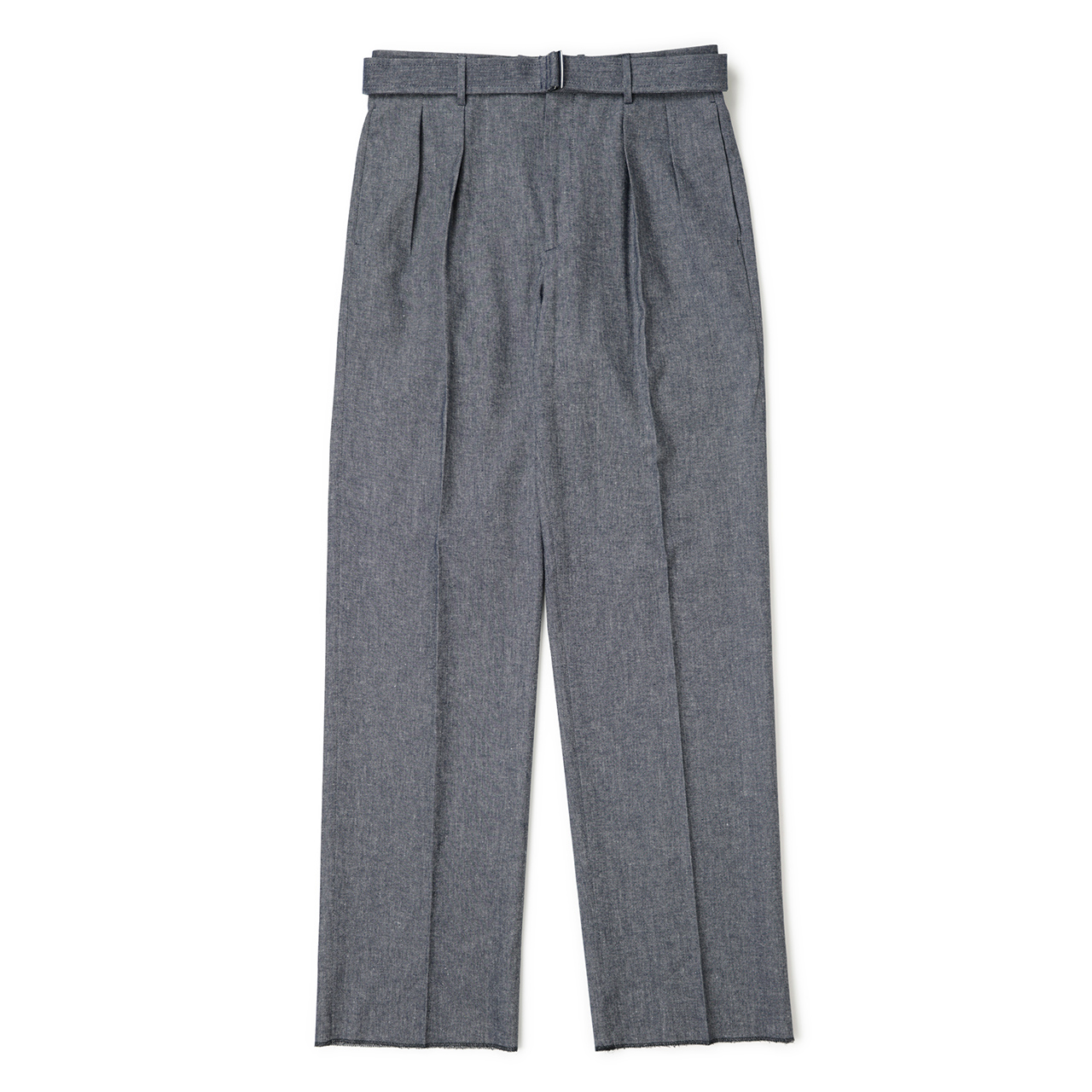 タリアトーレ パンツ スラックス メンズ ベルテッド ツープリーツ