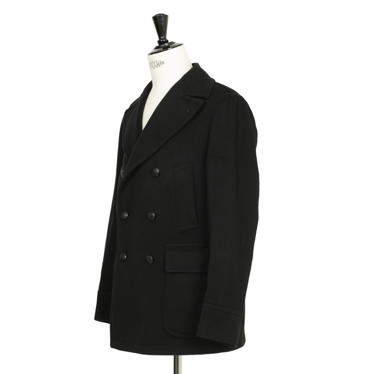 タリアトーレ コート Pコート ショート丈 ウール カシミヤ ダブル 6B