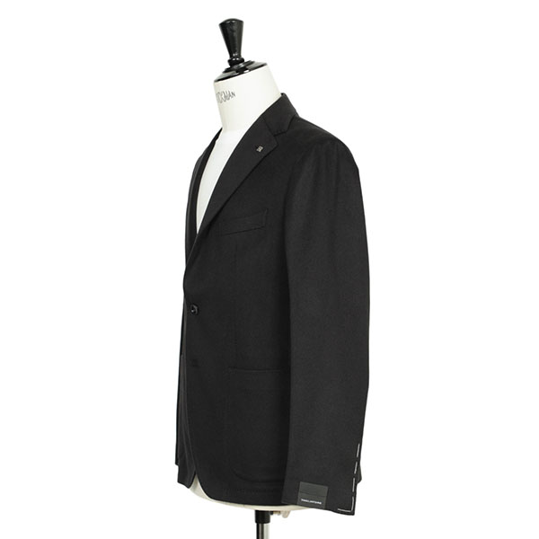 TAGLIATORE タリアトーレ 2Bジャケット 46 ブラック カシミア TAGLIATORE タリアトーレ ジャケット ウールカシミヤ 2025AW