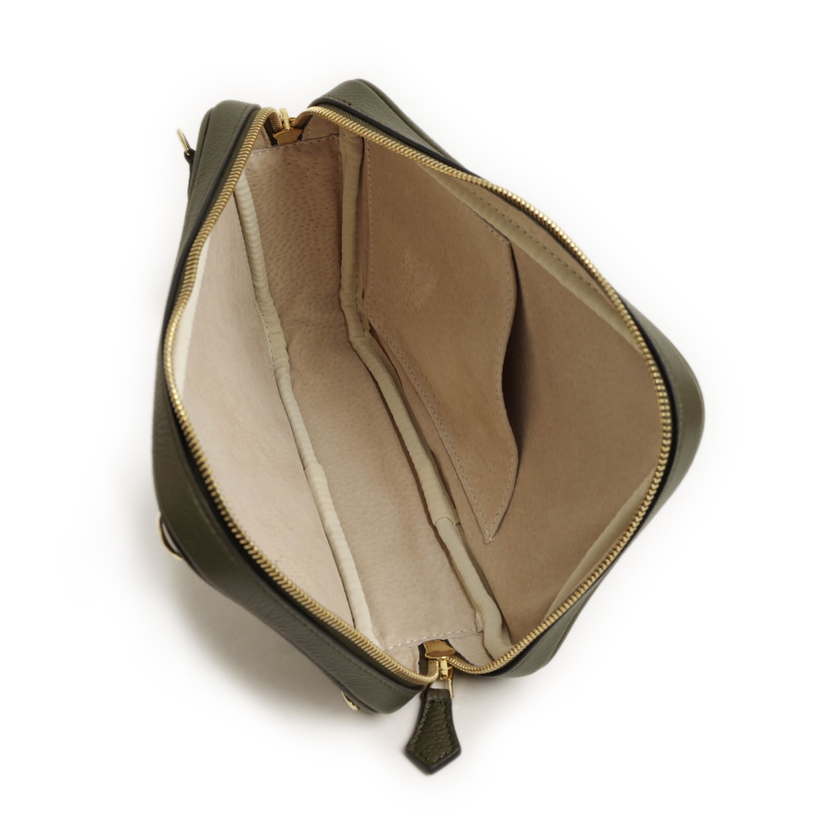 CISEI シセイ ダークグレー レザー サコッシュ CISEI【チセイ/シセイ