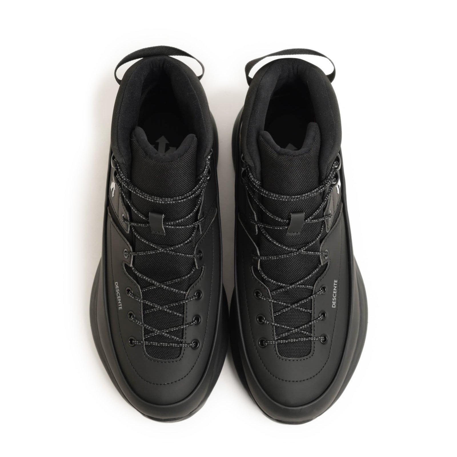 DESCENTE デサント ウィンター ブーツ サイドジップ レースアップ