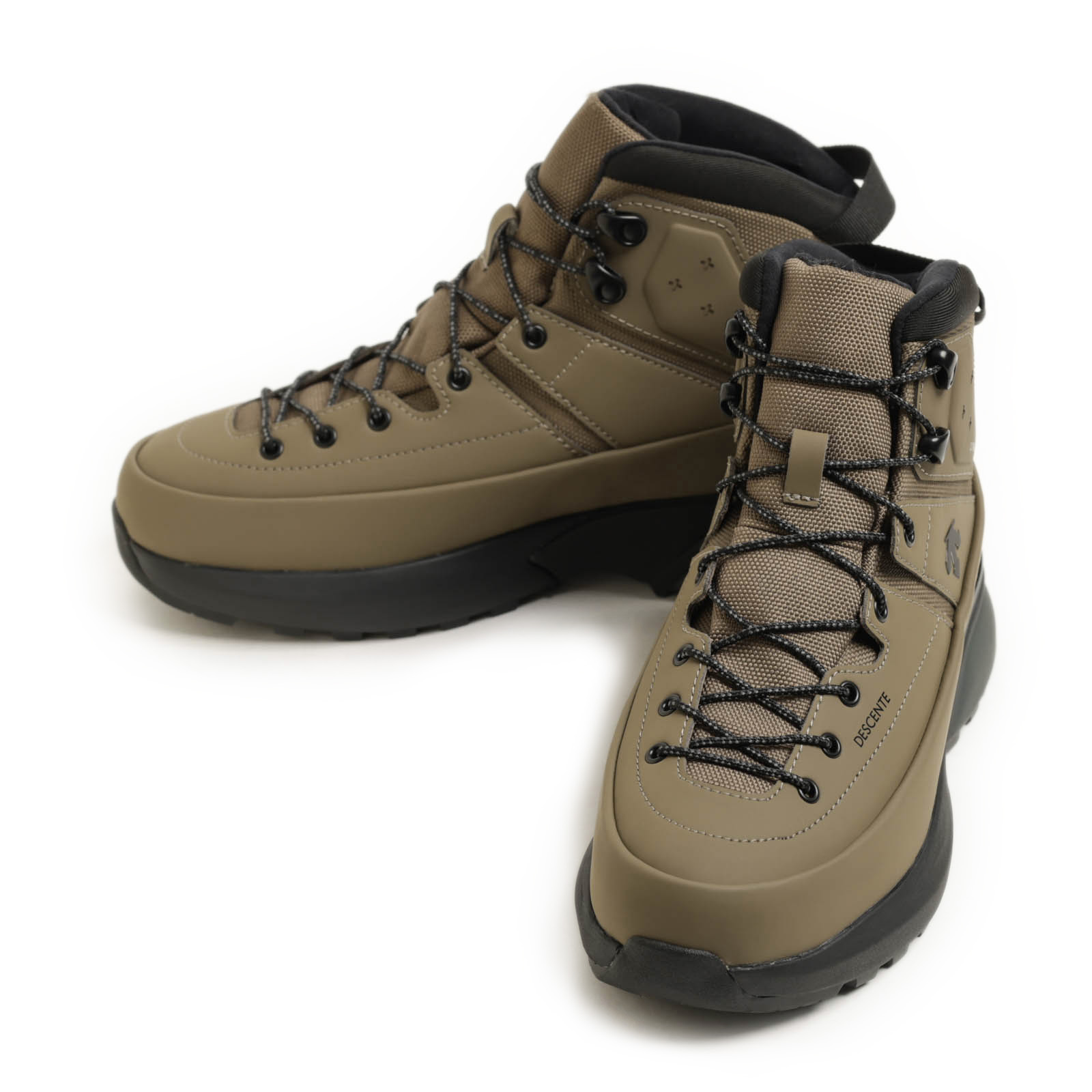 DESCENTE デサント ウィンター ブーツ サイドジップ レースアップ