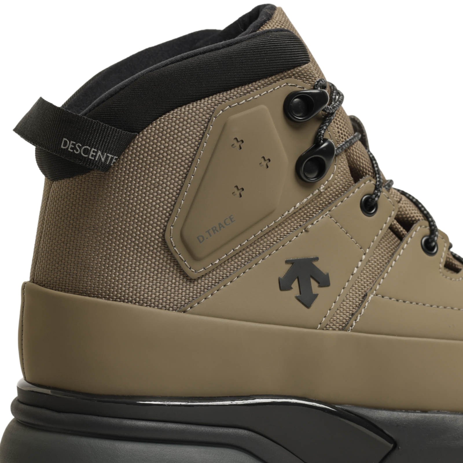 DESCENTE デサント ウィンター ブーツ サイドジップ レースアップ