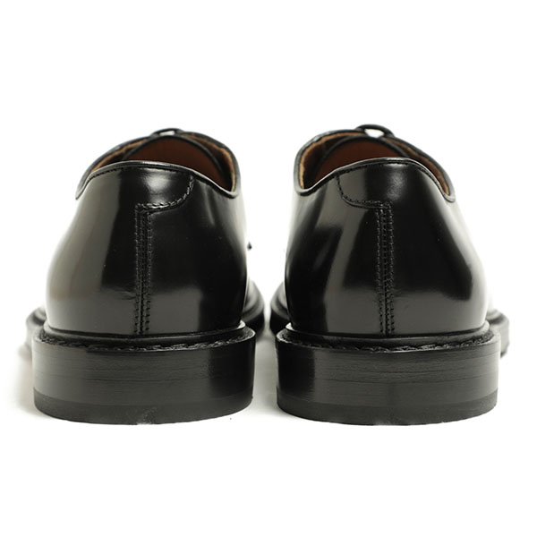 DOUCALS デュカルス ダービーシューズ レザー カーフ ガラス プレーン