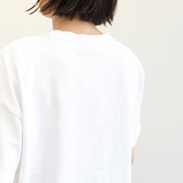 DENHAM デンハム レディース カットソー Tシャツ 半袖 ロゴ コットン