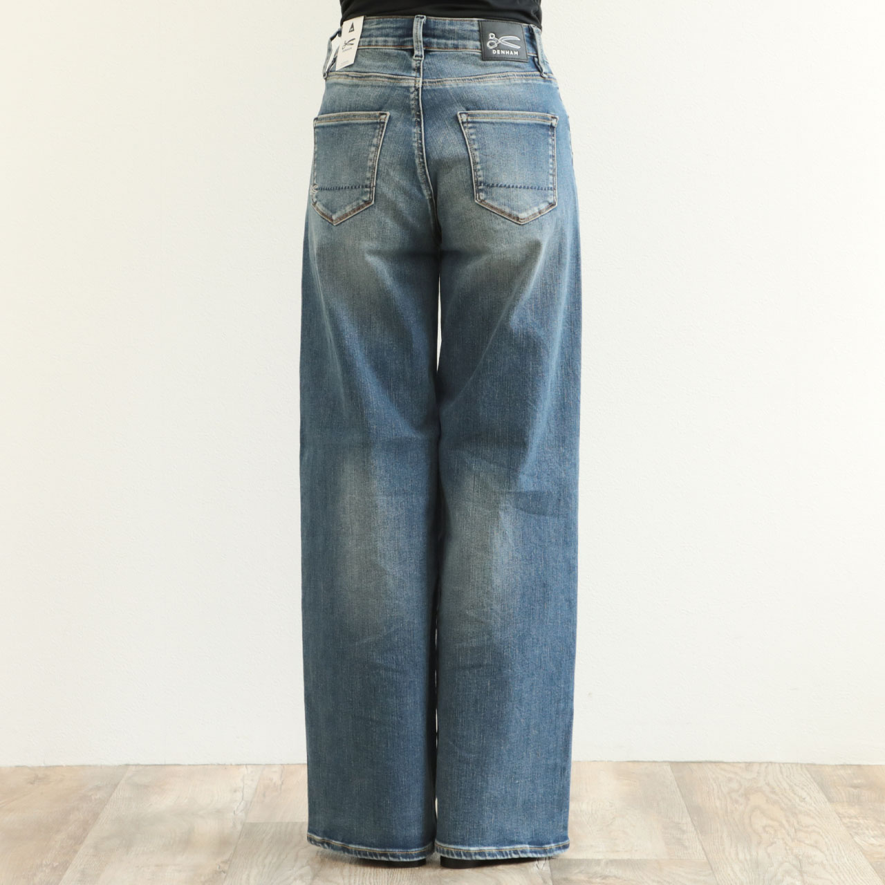 DENHAM デンハム デニム パンツ ワイド ハイウエスト ハイライズ