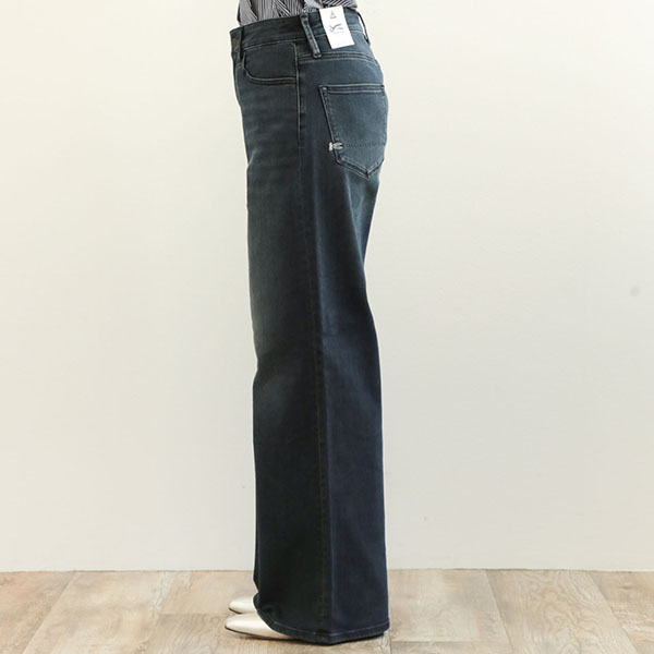 DENHAM デンハム レディース デニム パンツ ワイド ハイウエスト ハイライズ ジーンズ KEIRA HIGH RISE WIDE LEG  02-24-07-11-025 930/ダークブルー｜DENHAM｜菅原靴店