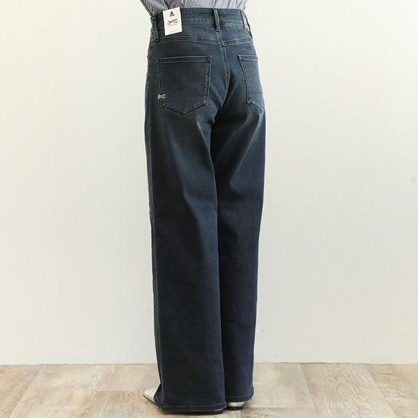 DENHAM デンハム レディース デニム パンツ ワイド ハイウエスト ハイライズ ジーンズ KEIRA HIGH RISE WIDE LEG  02-24-07-11-025 930/ダークブルー｜DENHAM｜菅原靴店