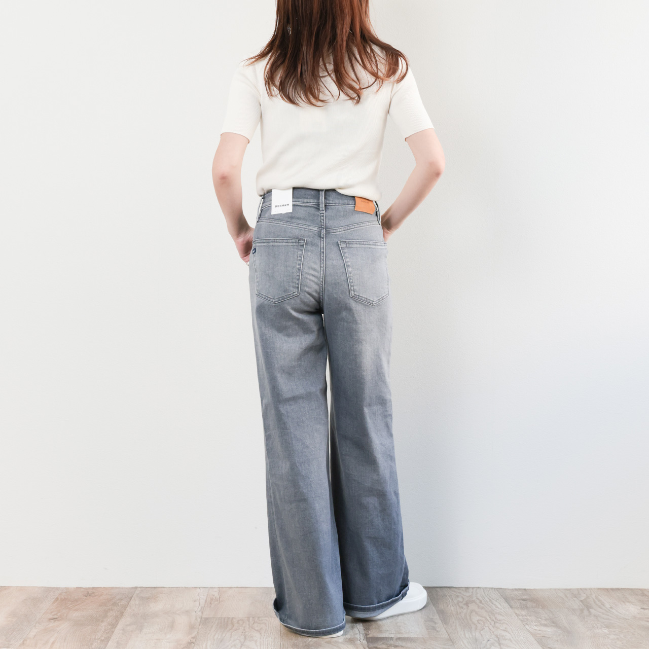 DENHAM デンハム レディース デニム パンツ ワイド ストレート