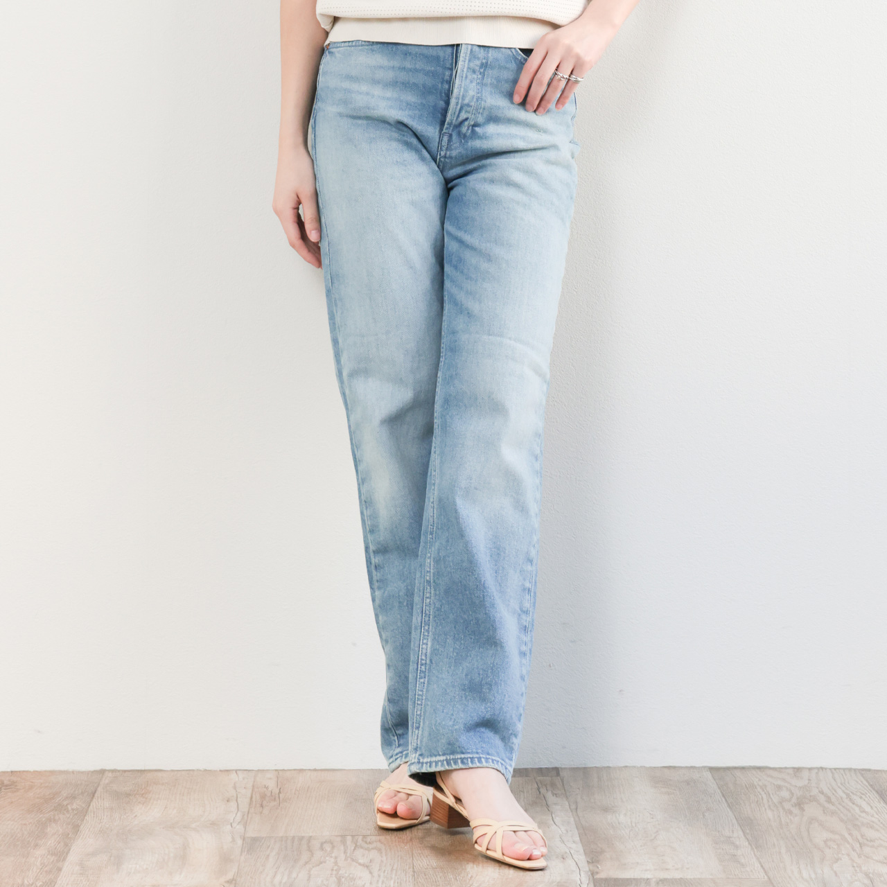 DENHAM デンハム レディース デニム パンツ ハイライズ ストレート