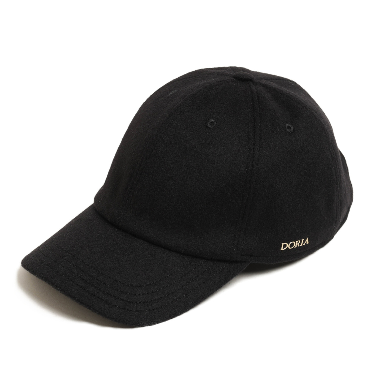 DORIA ドリア キャップ 6パネル ベースボール ウール カシミヤ 調整可