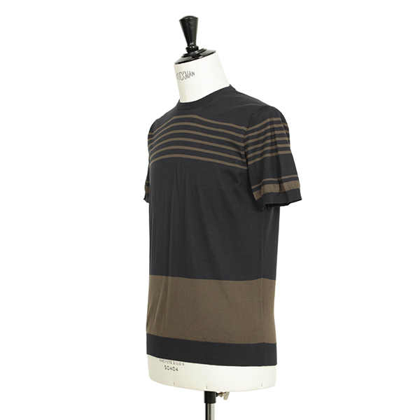 Drumohr ドルモア ニット クルーネック ハイゲージ 半袖